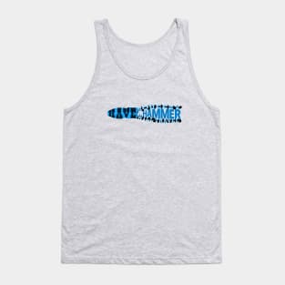 Funny Electrician Squeezy Hammer, Construction Humor, Journeyman Gift Tank Top